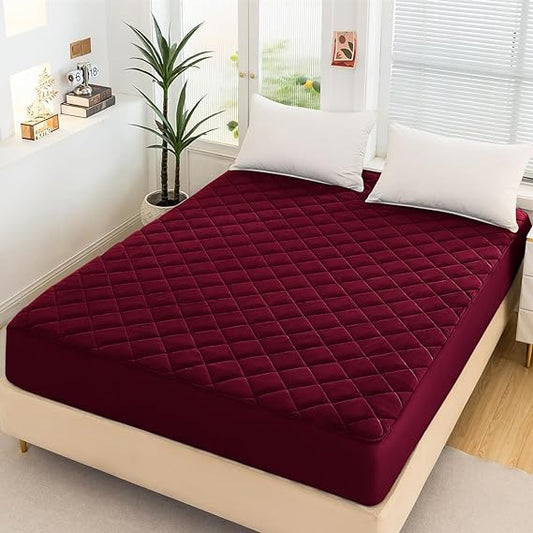 Cotton Quilted Waterproof Mattress Cover