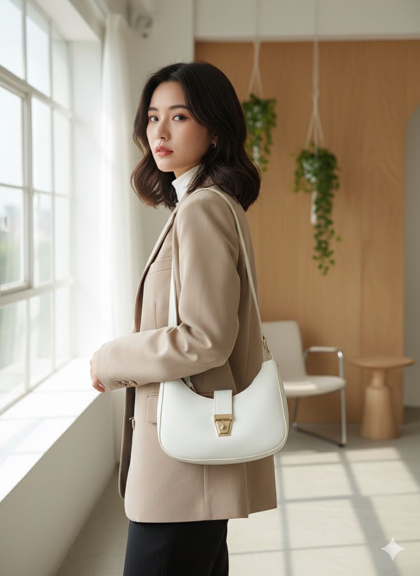 Half Moon Crossbody Bag