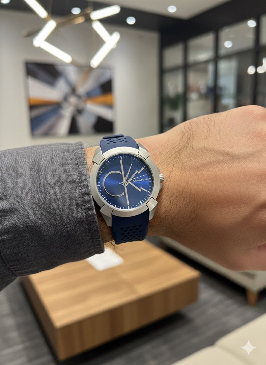 Calvin Klein watch silicone strap
