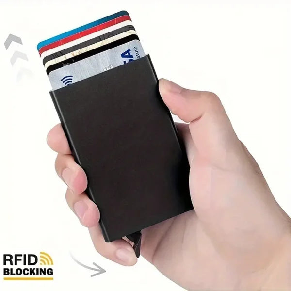 Anti-theft ID Credit Card Holder